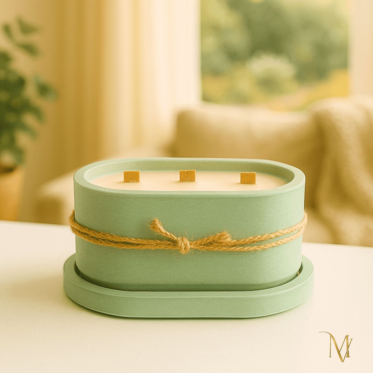 Ginger Apple | Coconut Soy Candle - Moniluxx