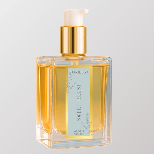 Sweet Blush Body Silk Oil - Moniluxx