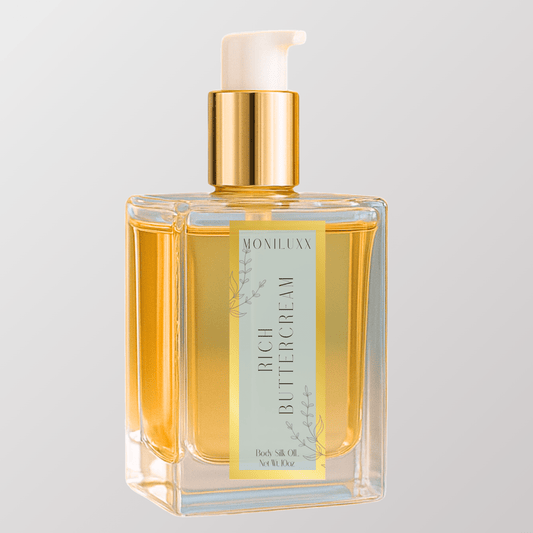 Rich Buttercream Body Silk Oil - Moniluxx