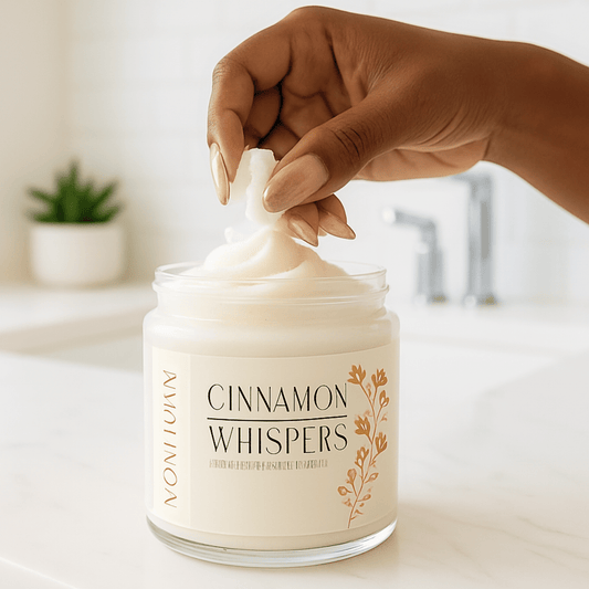 Cinnamon Whispers Foaming Sugar Scrub - Moniluxx