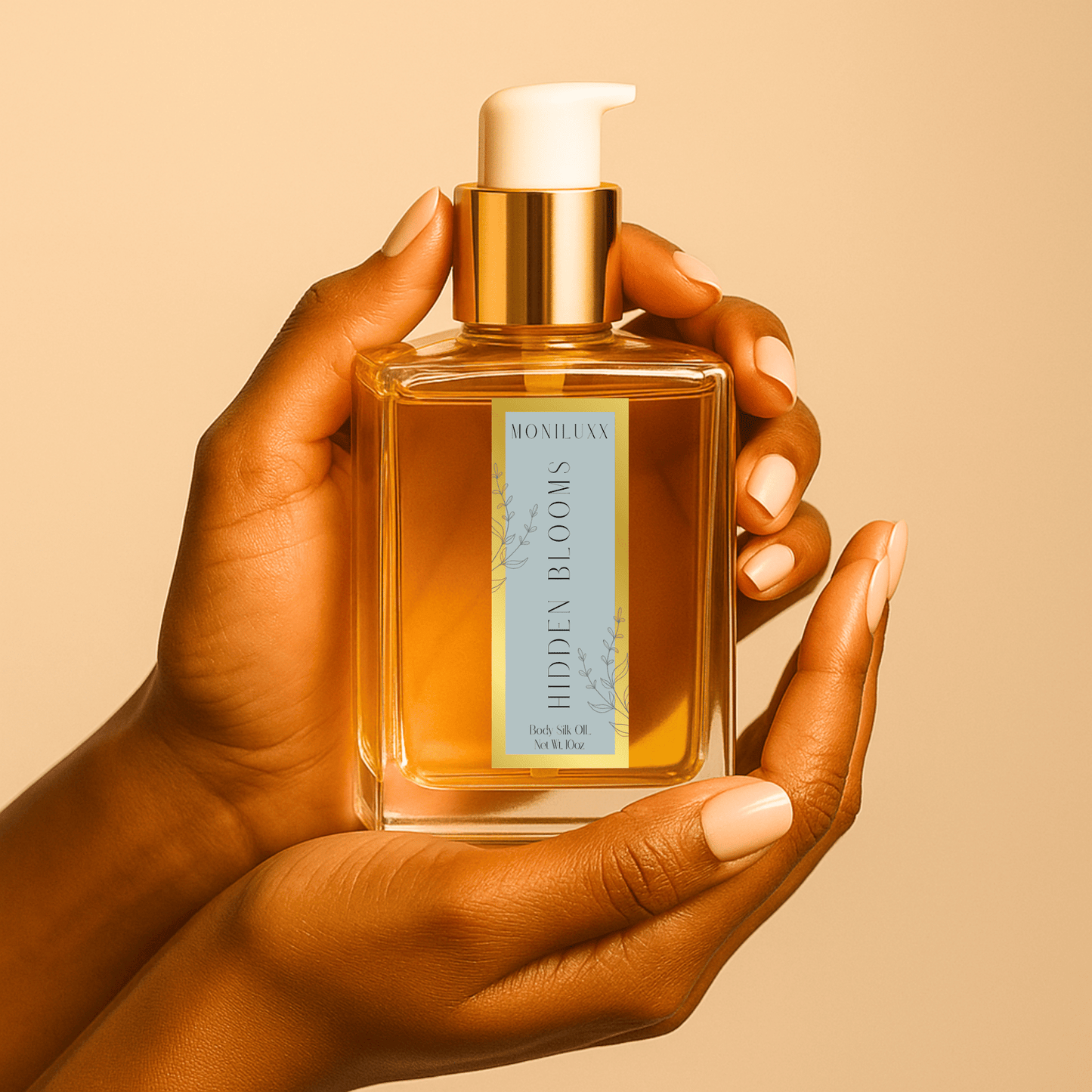 Hidden Blooms Body Silk Oil - Moniluxx