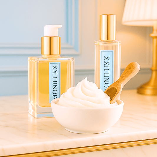 Vanilla+Sandalwood Foaming Sugar Scrub - Moniluxx