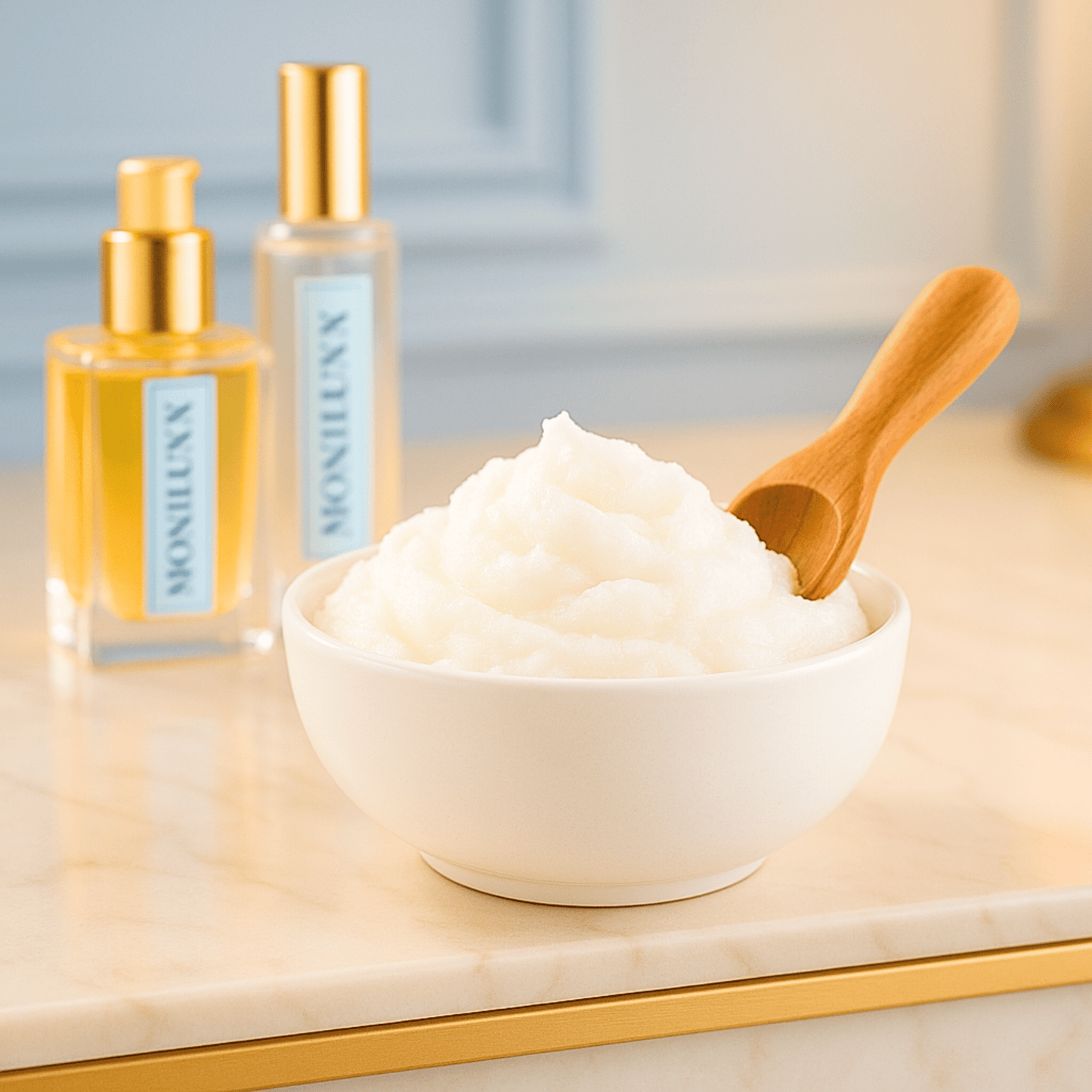 Sweet Blush Foaming Sugar Scrub - Moniluxx