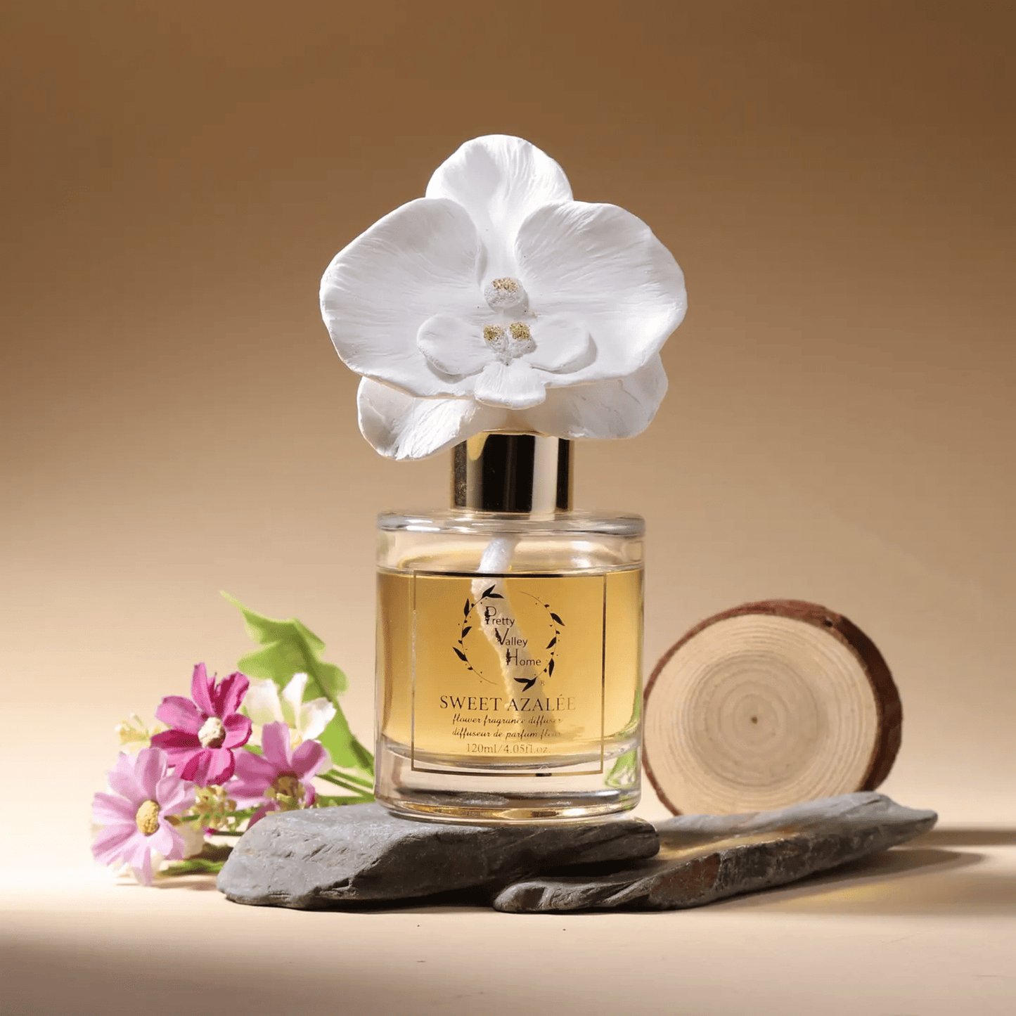 Sweet Azalee | Ceramic Flower Diffuser - Moniluxx