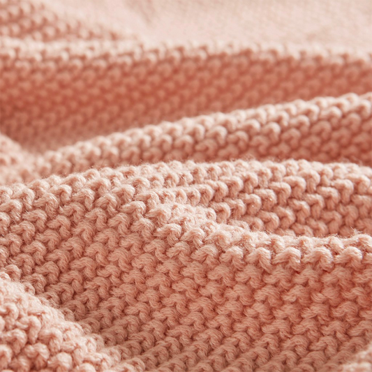Ultra Soft Knit Throw - Soft Mauve