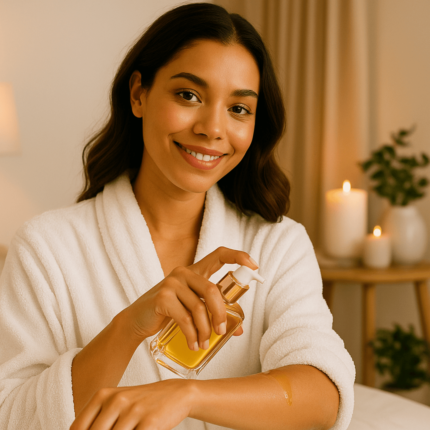 Vanilla+Sandalwood Body Silk Oil - Moniluxx