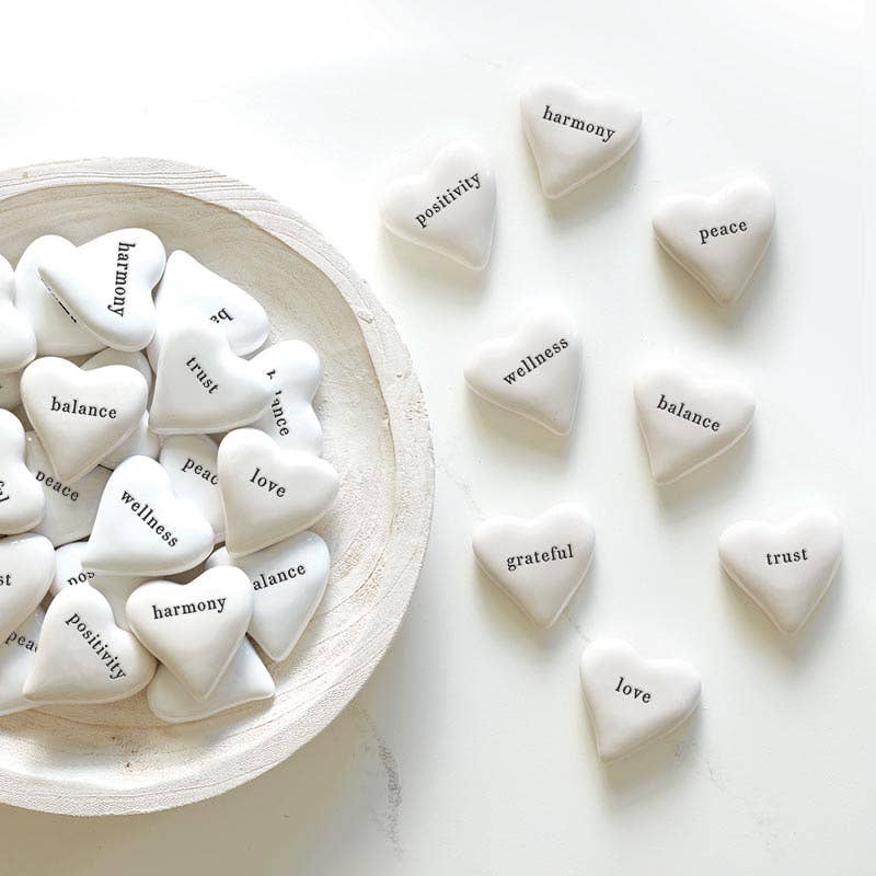 Ceramic Heart - Positivity