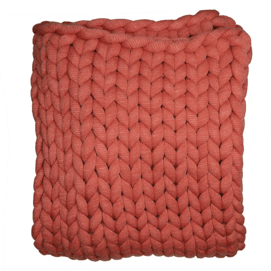 Chunky Knit Throw
