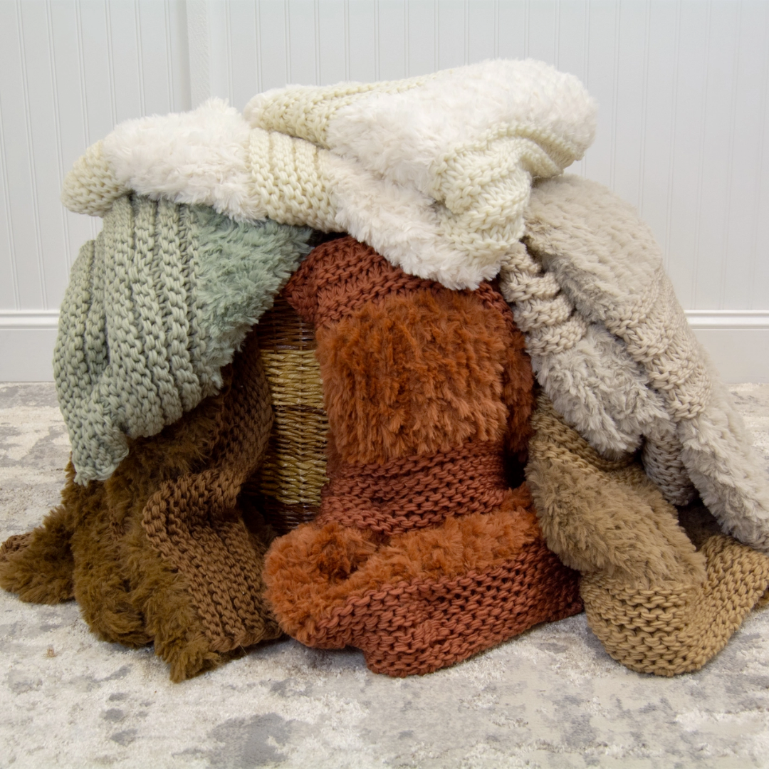 Plush Knit Throw