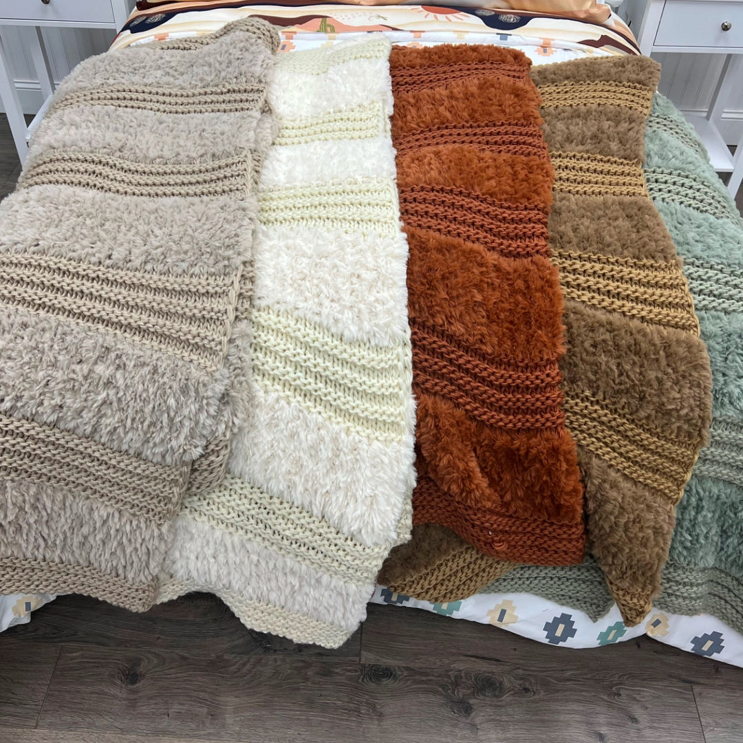 Plush Knit Throw
