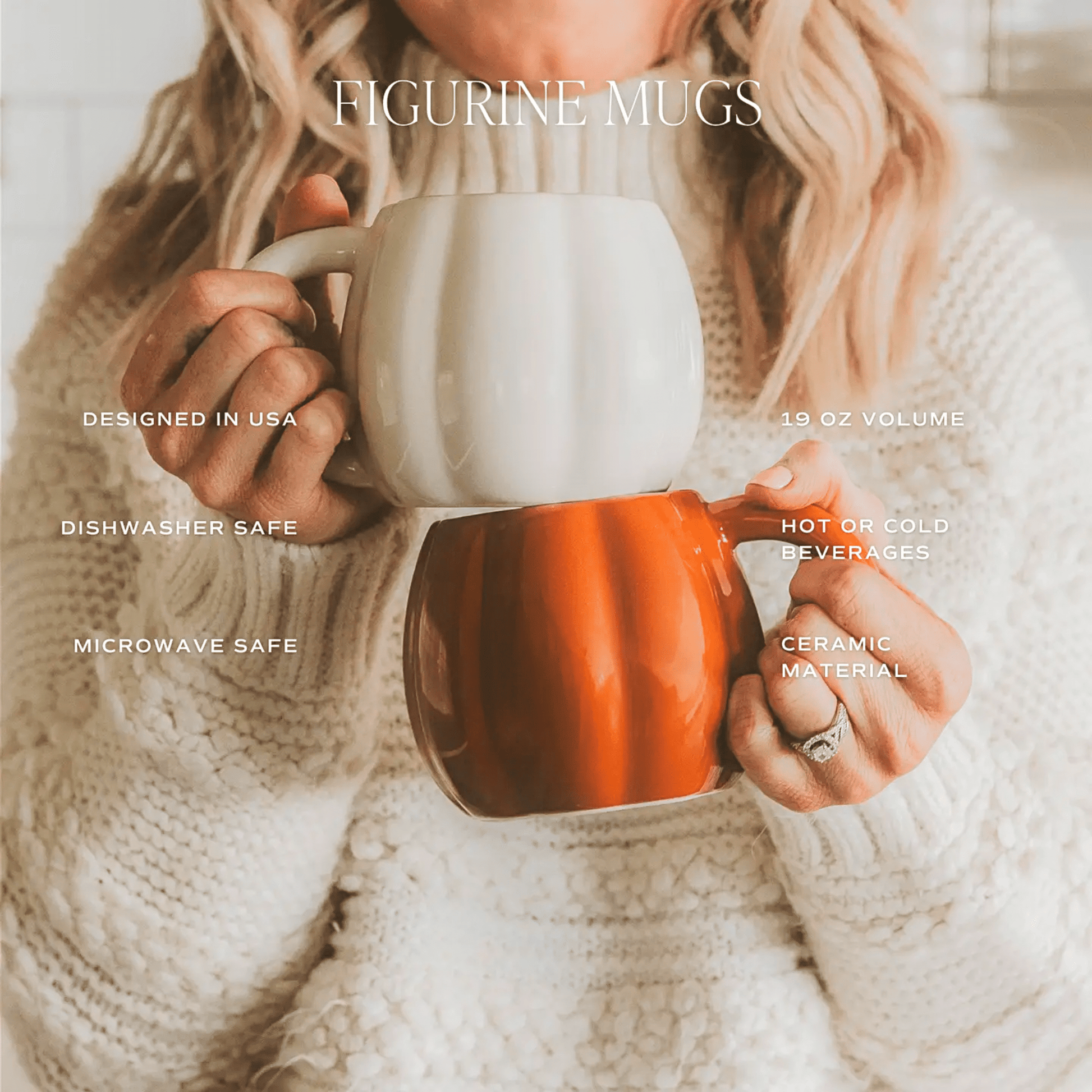 Ceramic Pumpkin Mug - Moniluxx