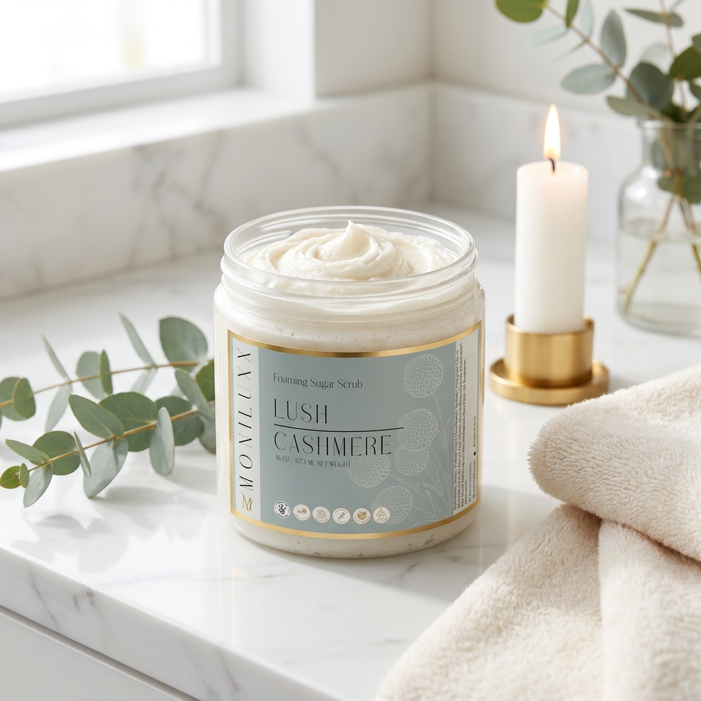 Lush Cashmere Foaming Sugar Scrub
