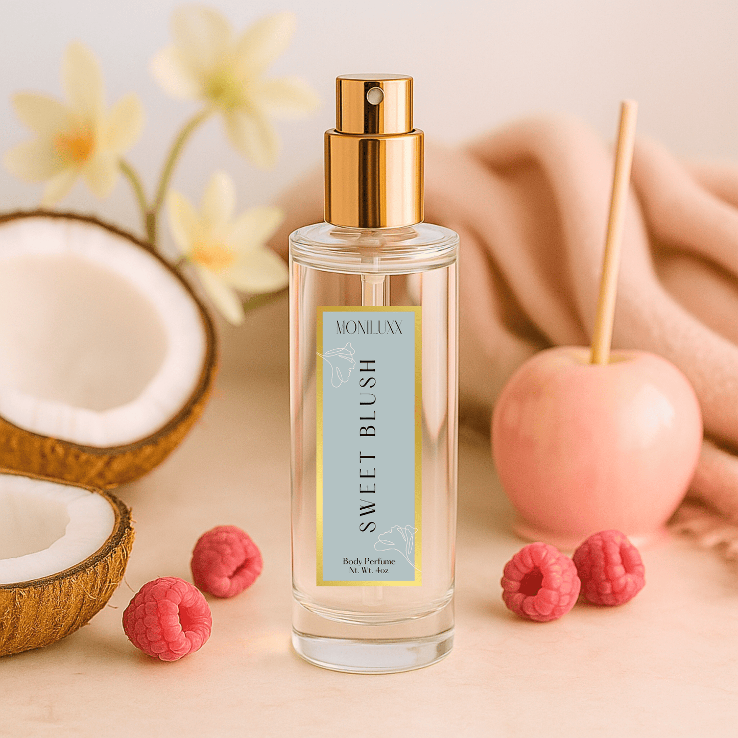 Sweet Blush Body Perfume - Moniluxx