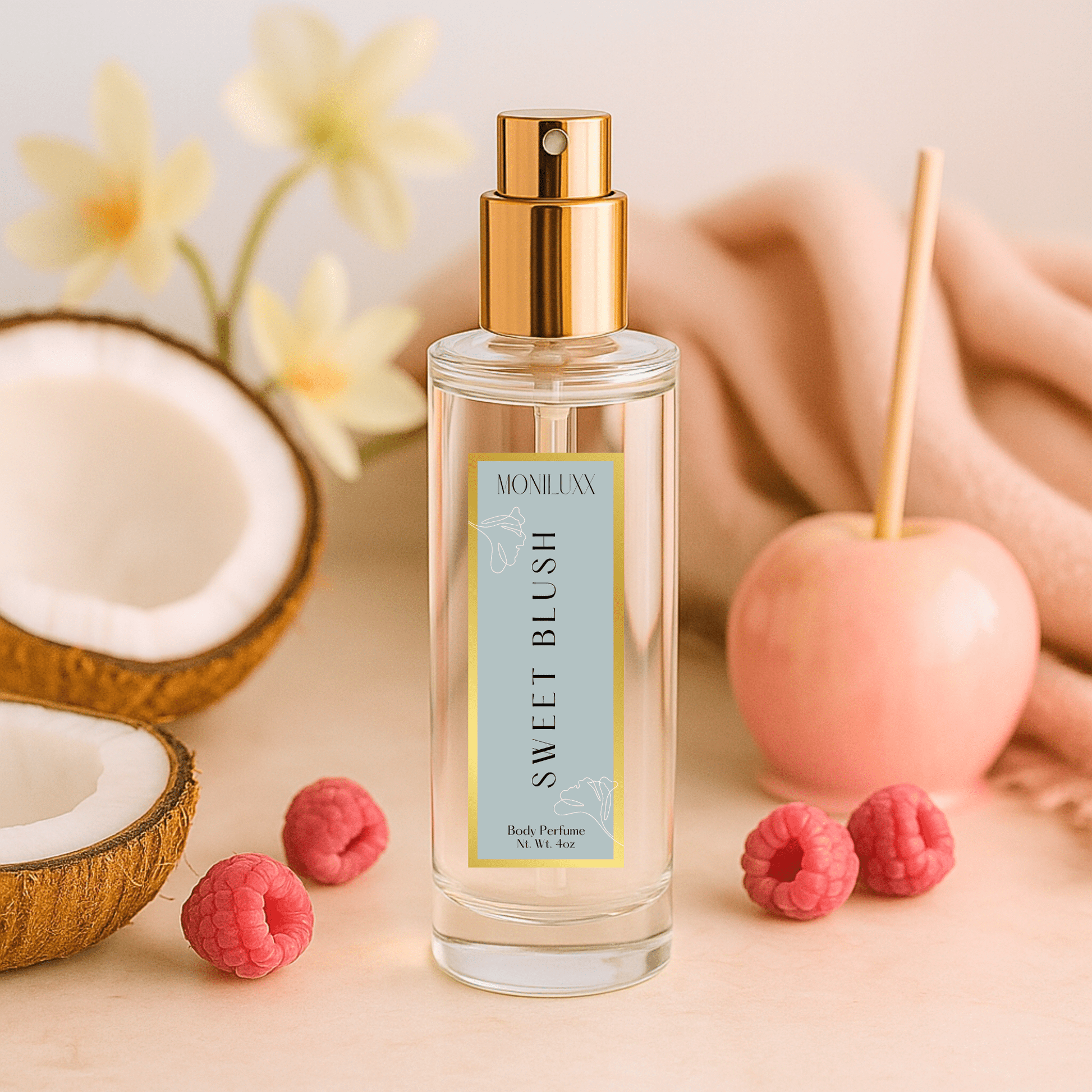 Sweet Blush Body Perfume - Moniluxx