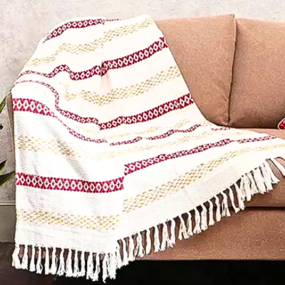 100% Cotton Throw - Tribal
