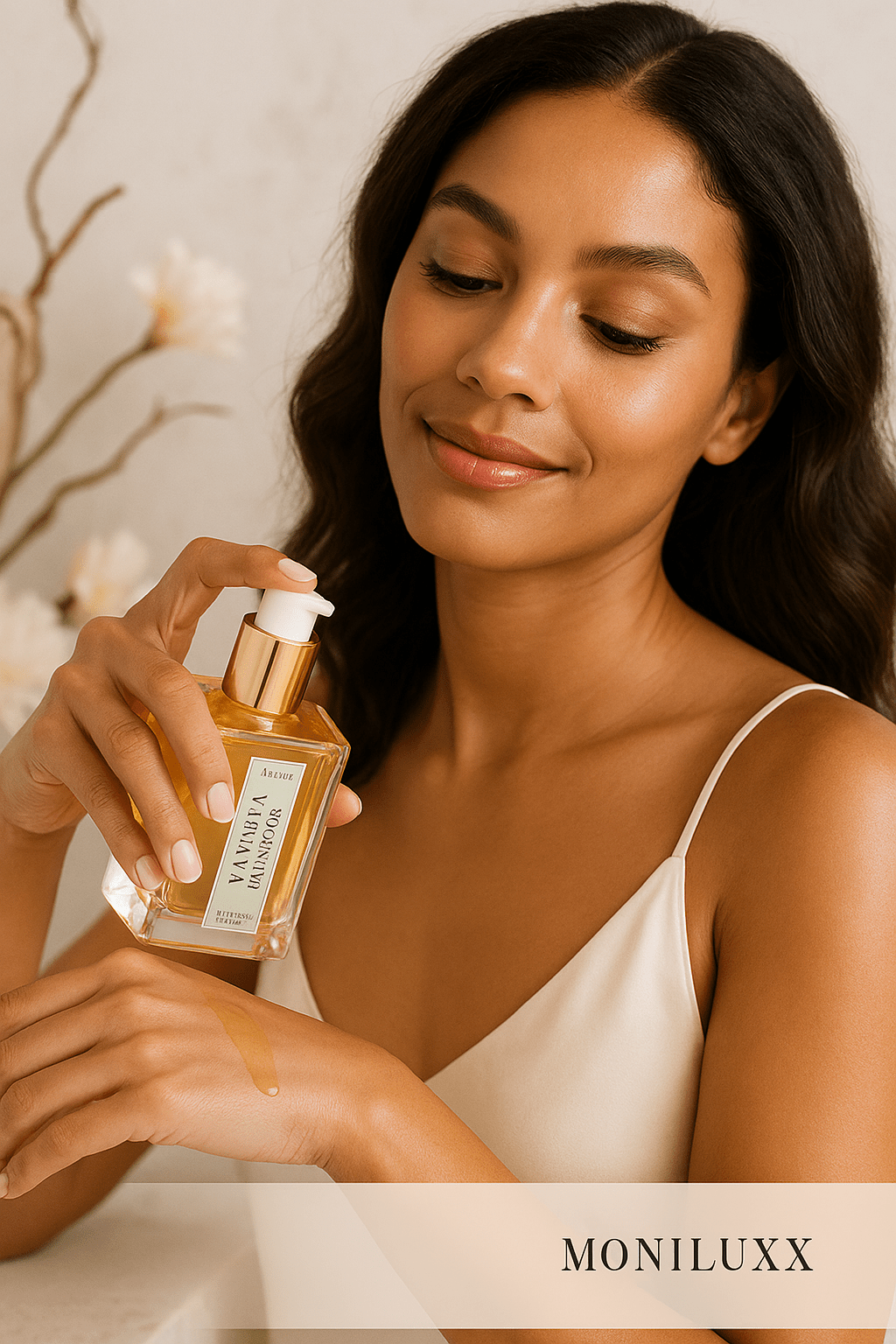 Rich Buttercream Body Silk Oil - Moniluxx